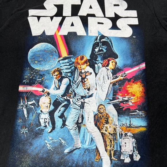 Vintage Star Wars Original  cast t shit size medium - Picture 2 of 5